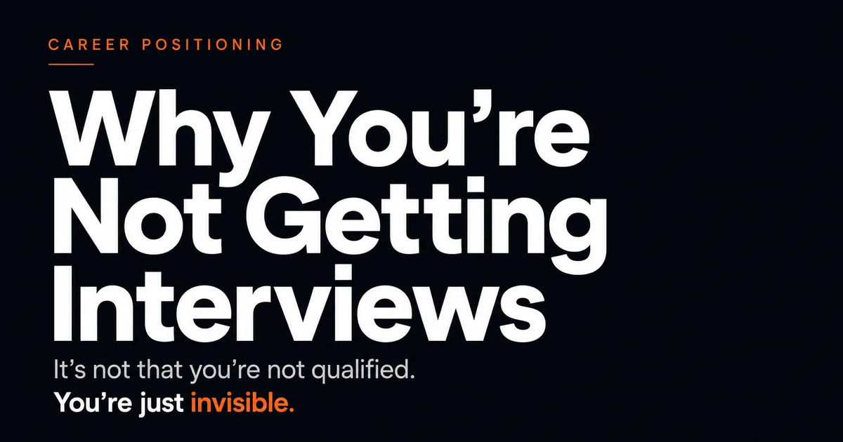 How to get more interviews as a marketer
